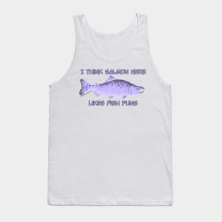 Salmon Pun Tank Top